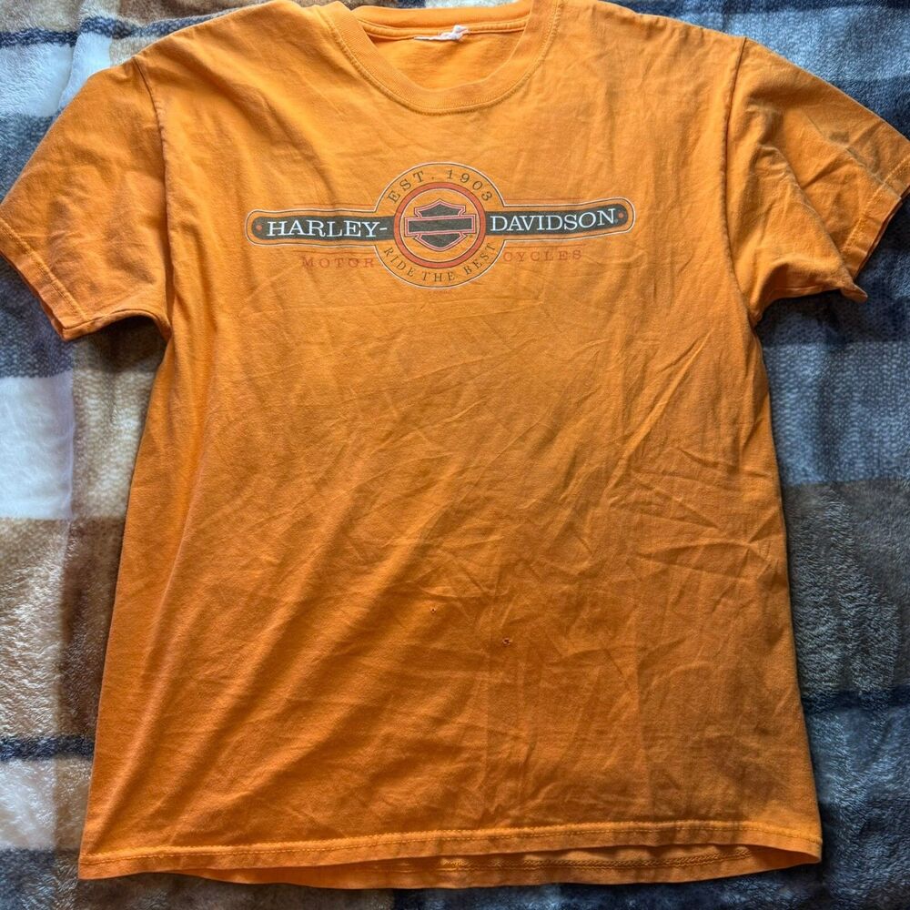 VTG Harley Davidson Dog Shirt Mens Extra Large Black Beartooth Pass Montana